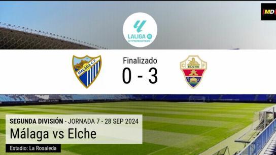 0-3. Dos uruguayos y Mourad le dan la primera victoria a domicilio al Elche