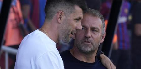 El técnico del conjunto vallisoletano se mostró muy crítico tras la goleada encajada por los suyos ante un espectacular Barcelona.