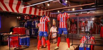 Tienda oficial del Atlético de Madrid.