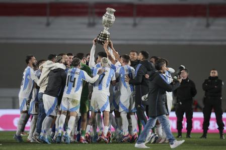 Argentina celebró su bicampeonato mundial