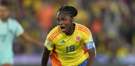 Linda Caicedo marcó uno de los goles de Colombia