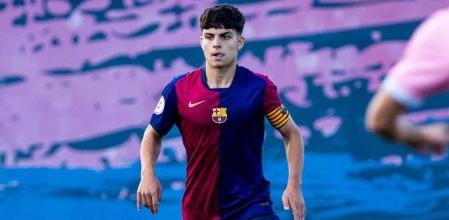 Xavi Espart, jugador del Juvenil A del Barça