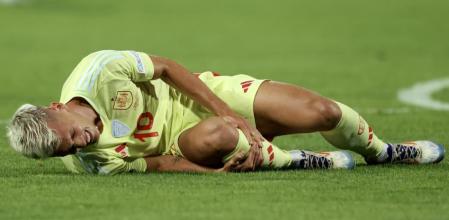 El delantero del FC Barcelona, ausente en la última sesión tras arrastrar un golpe que recibió contra Serbia