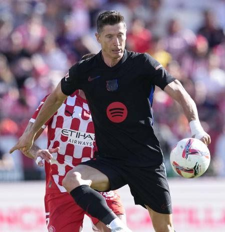 Lewandowski Girona-Barça LaLiga EA Sports