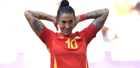 Jenni Hermoso, titular con España ante Brasil