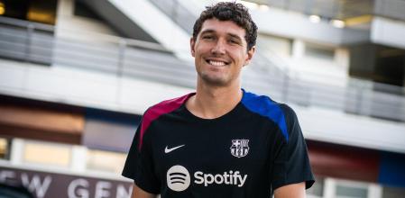 Andreas Christensen, ya con el FC Barcelona