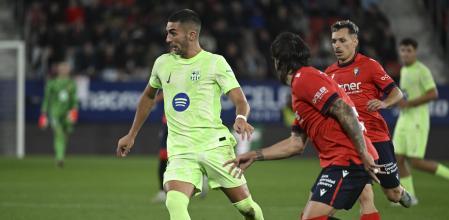 Ferran Partido de LaLiga entre el Osasuna y el FC Barcelona