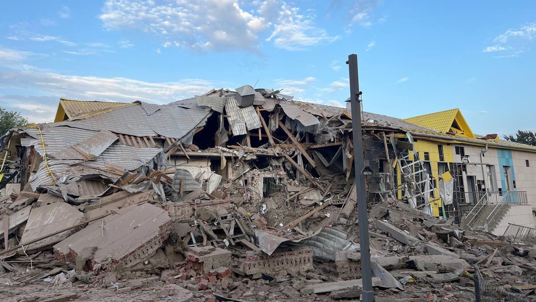 Tropas ucranianas destruyen una guardería en Rusia