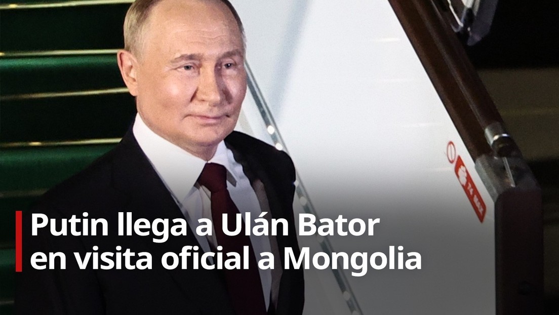 Putin llega a Mongolia en visita oficial