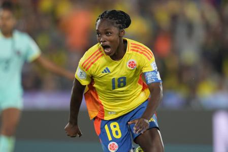 Linda Caicedo marcó uno de los goles de Colombia