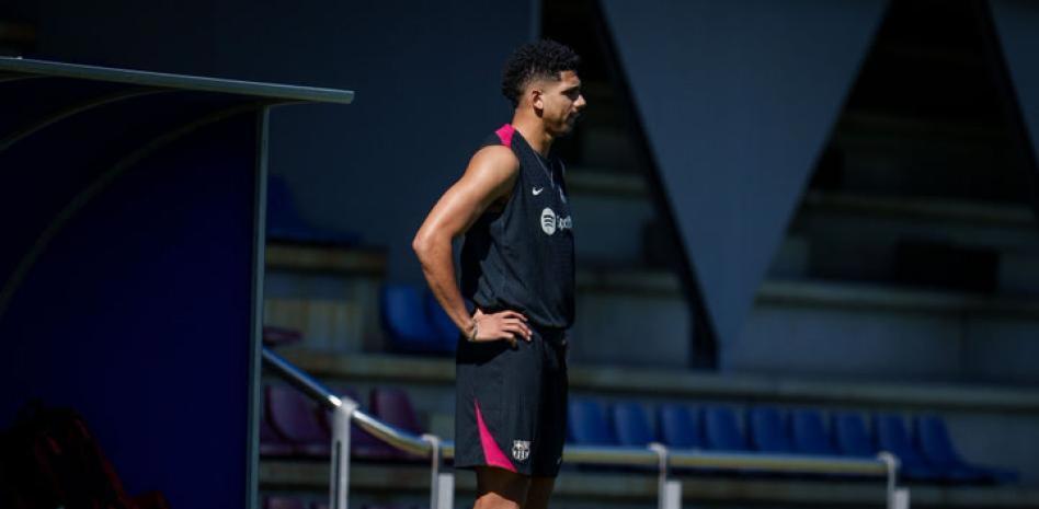 Araujo, de vuelta a la Ciutat Esportiva