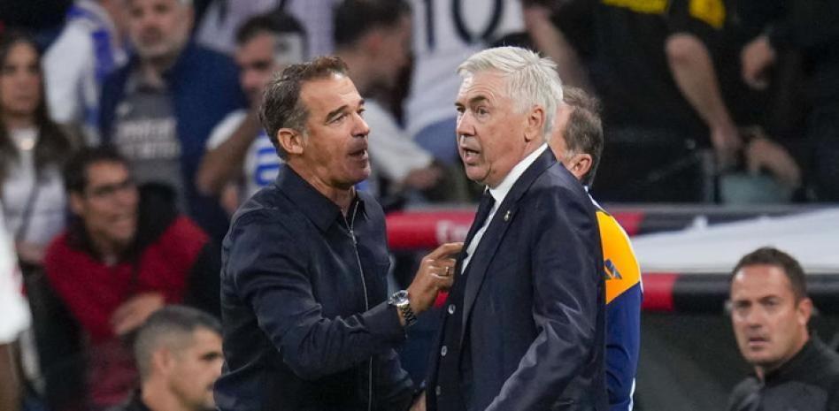 Así fue la discusión entre Luis García Plaza y Ancelotti: hubo mucha tensión