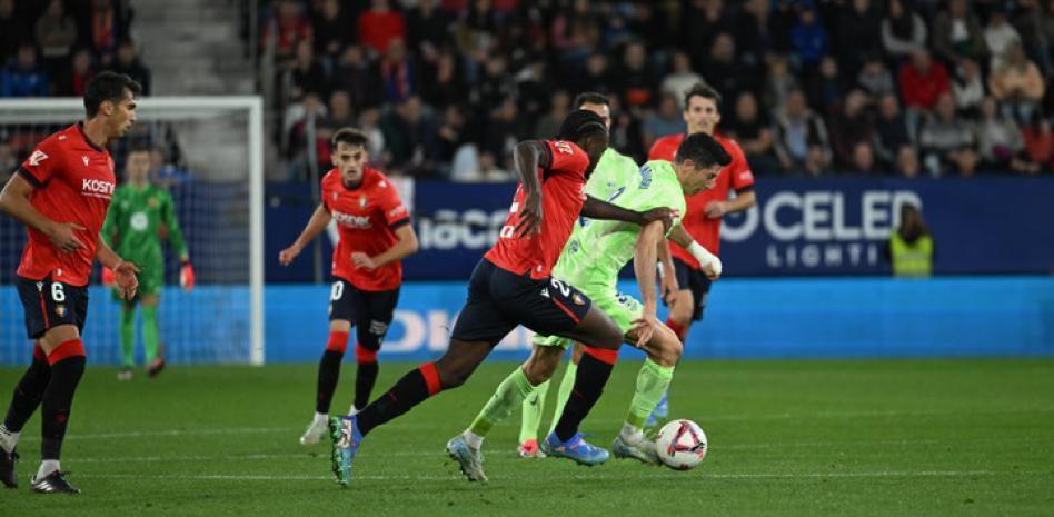Así queda la clasificación de la Liga EA Sports tras la derrota del Barça ante Osasuna