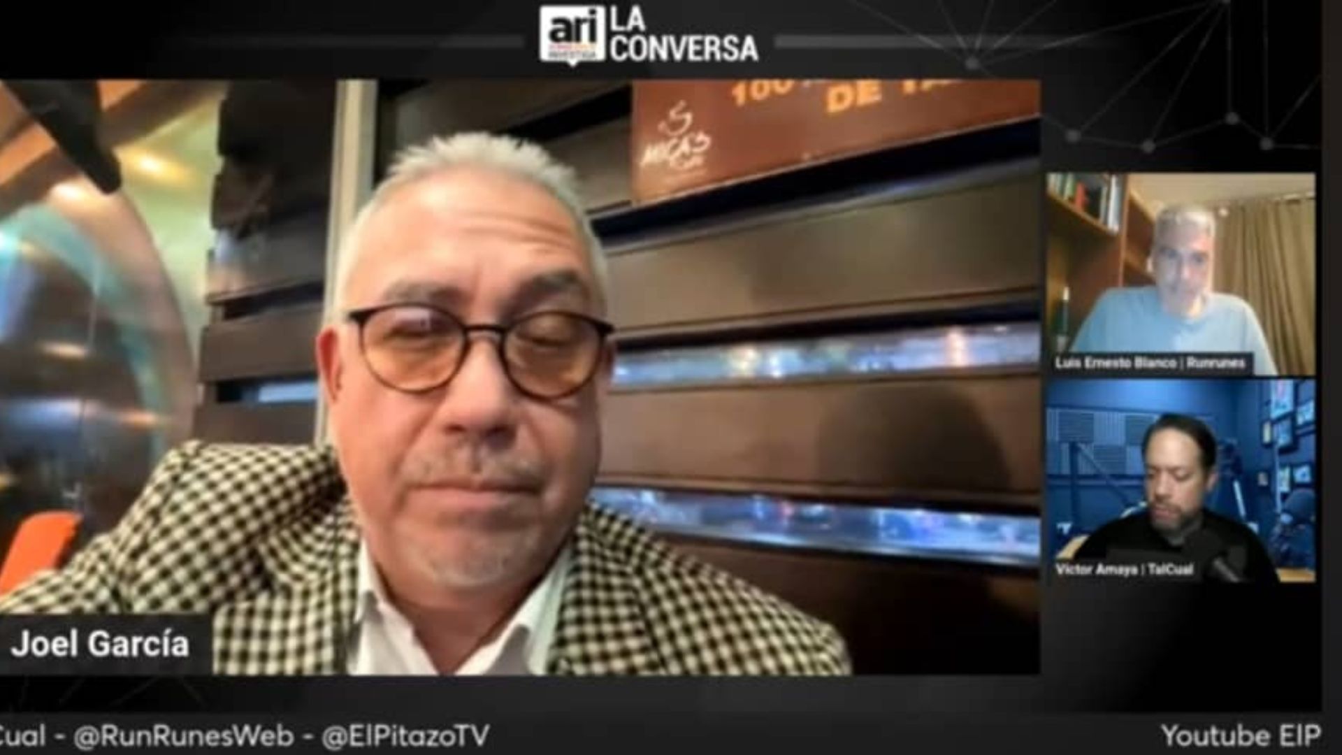 La Conversa de ARI | Joel García: “En Venezuela todos estamos en libertad condicional”