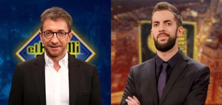 Pablo Motos, de 'El Hormiguero', y David Broncano, de 'La Revuelta'