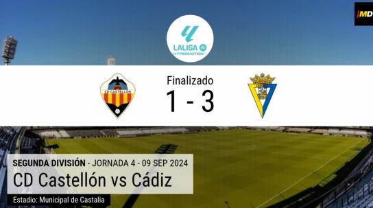 Diez minutos le bastan al Cádiz para conseguir su primera victoria