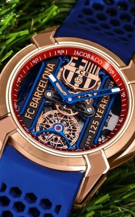 El reloj que conmemora los 125 años del club culé
