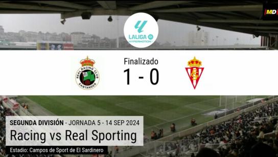 El Racing de Santander gana y duerme líder
