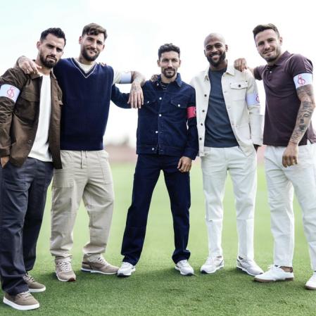 Los capitanes del Sevilla para esta temporada