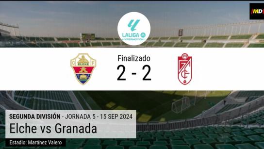 Elche y Granada se neutralizan y siguen sin despegar