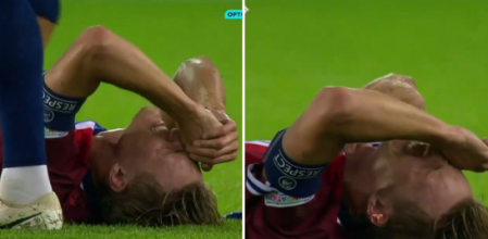 Ödegaard, lesionado en el Noruega-Austria