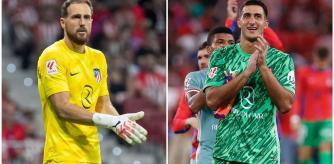 Jan Oblak y Juan Musso, los dos principales guardametas del Atlético de Madrid.
