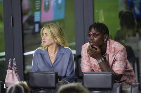 Pogba, espectador de lujo en Miami