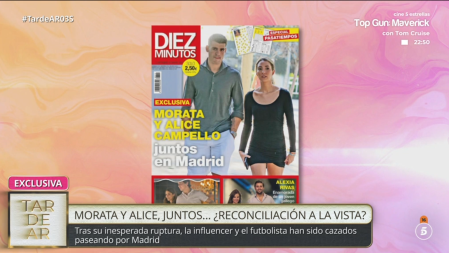 Los paparazzi 'pillan' a Álvaro Morata y Alice Campello juntos en Madrid: