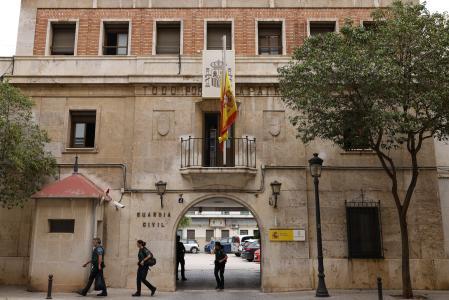 En esta comandancia de la Guardia Civil está detenido Rafa Mir