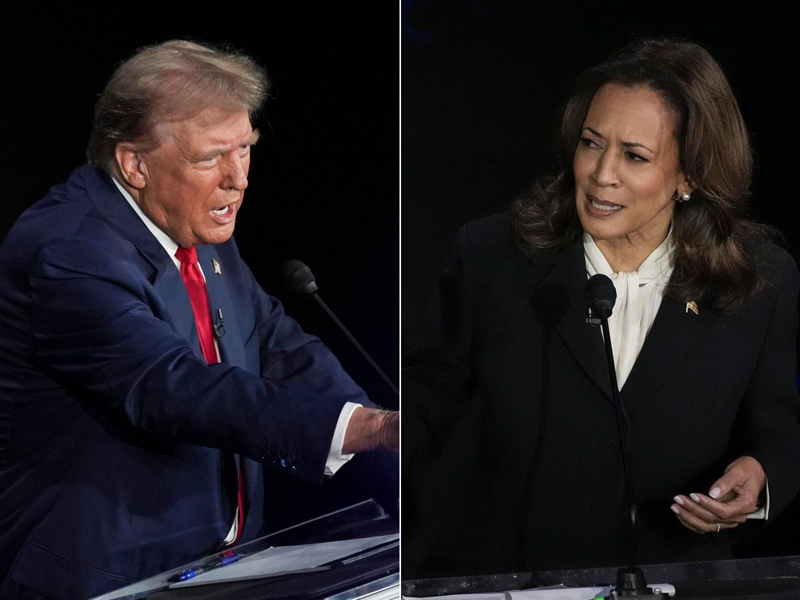 Trump y Harris