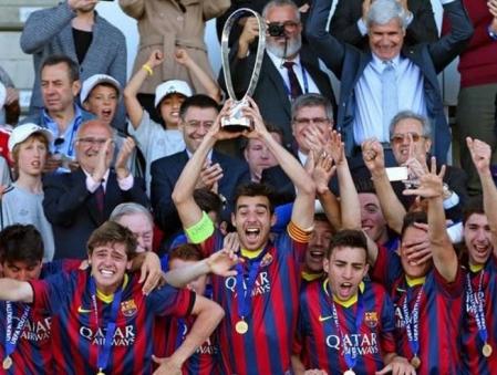 El Barça juvenil, campeón de la Youth League