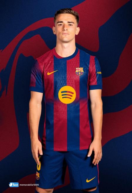 Así sería el posible diseño de la camiseta del Barça para la temporada 2025-26