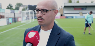 Víctor Martín, entrenador del Atlético de Madrid Femenino.