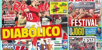 Los medios lusos no tuvieron piedad del Atlético de Madrid.