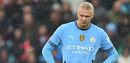 Haaland se calentó en el intenso Manchester City-Arsenal