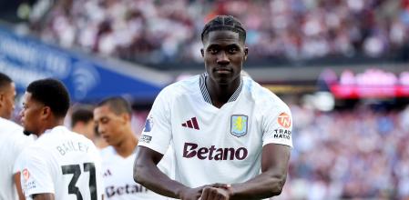 Amadou Onana, el jefe del centro del campo del Aston Villa de Unai Emery