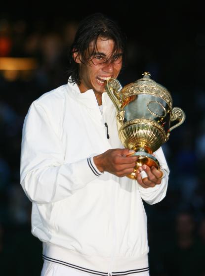 on day thirteen of the Wimbledon Lawn Tennis Championships at the All England Lawn Tennis and Croquet Club on July 6, 2008 in London, England.