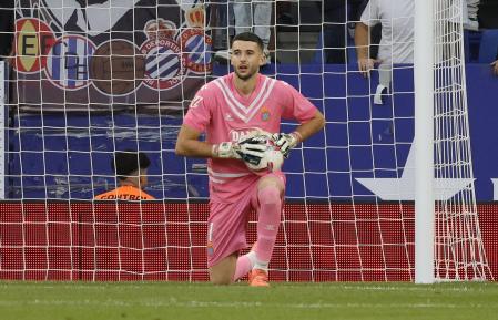 El buen hacer de Joan Garcia, el portero que más paradas realiza en LaLiga, clave para el Espanyol