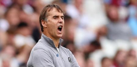 Julen Lopetegui está viviendo un arranque difícil como entrenador del West Ham