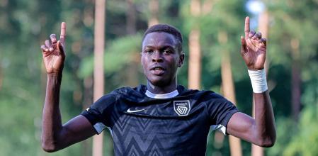 Alioune Ndoye, jugador del Valmiera