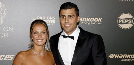 Rodrigo, en la gala junto a su pareja