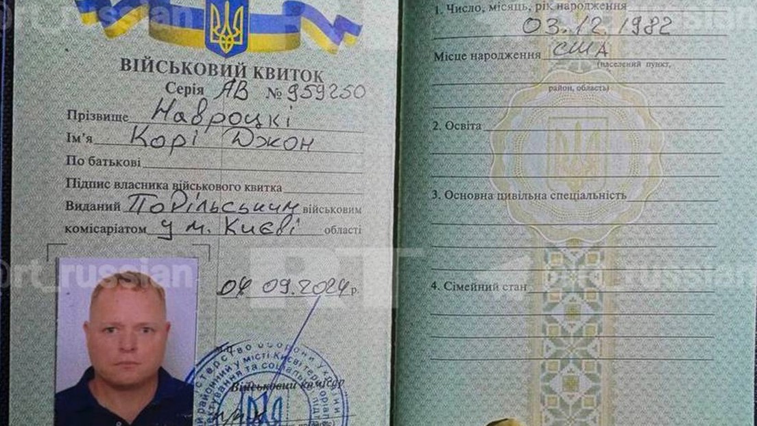 Identifican como exmarine de EE.UU. a uno de los saboteadores abatidos en Rusia