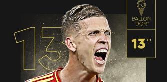 Dani Olmo, 13º clasificado en el Balón de Oro