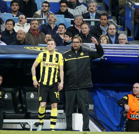Grosskreutz y Klopp coincidieron en el Dortmund