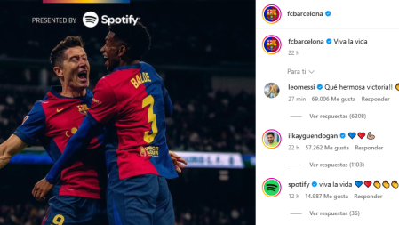 Leo Messi celebró el 0-4
