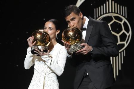 Aitana y Rodri, Balón de Oro 2024