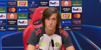 Álvaro Carreras, futbolista español del Benfica.