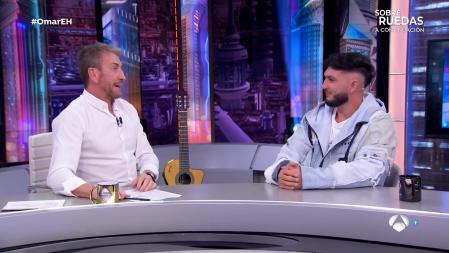 Pablo Motos y Omar Montes, en 'El Hormiguero'