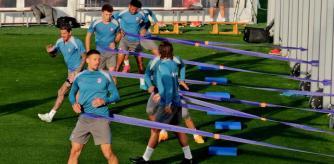 Los que jugaron más de 45 minutos en Vic, más algún compañero más, tienen trabajo en el gimnasio.