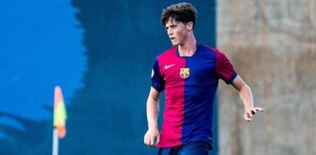 Nico Marcipar, jugador del Juvenil A
